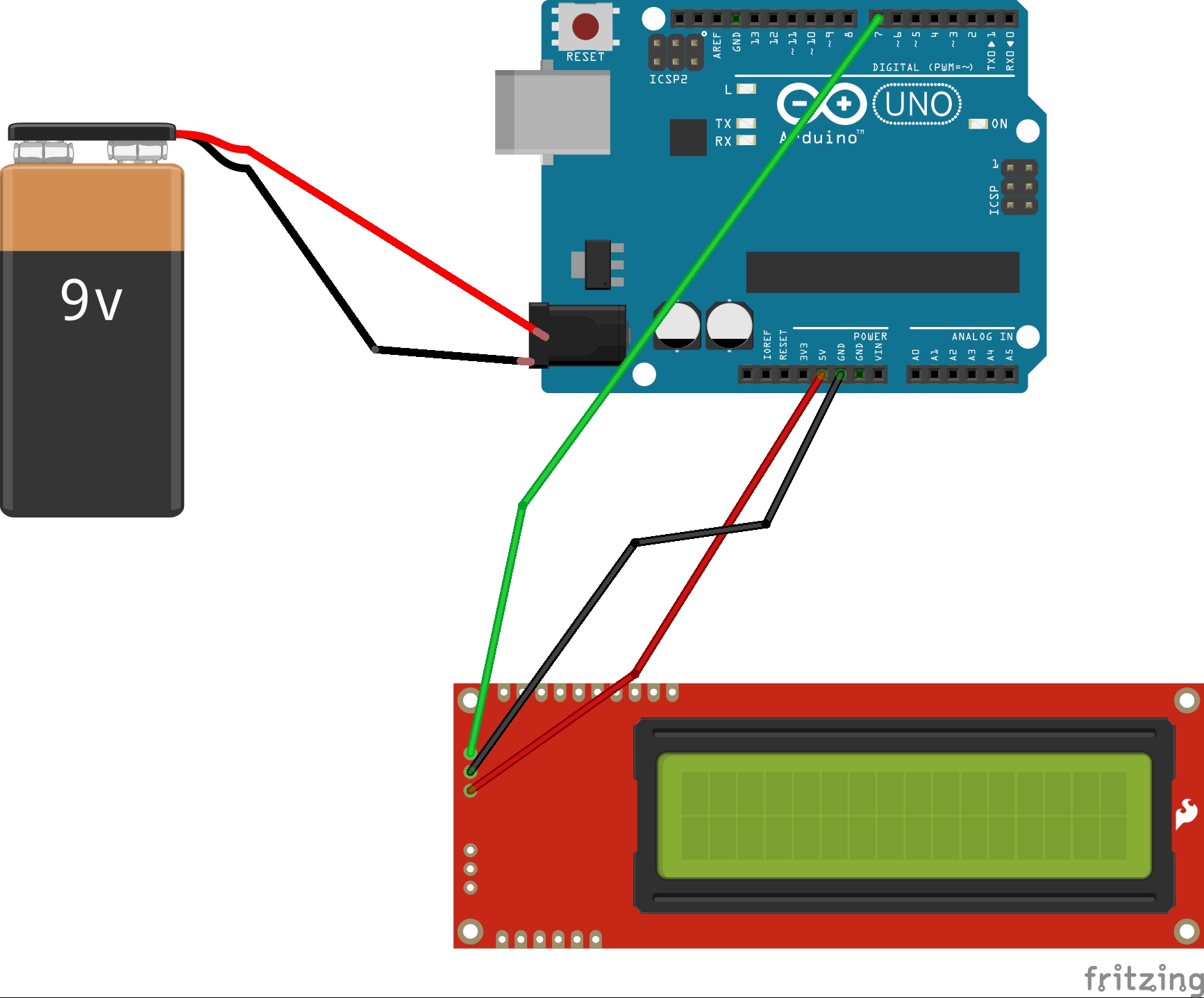 Arduino mit seriellem Display