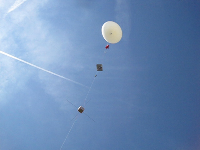 Berechnungen zum Aufstieg des Wetterballons